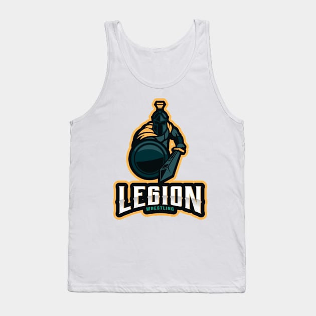 Legion Wrestling Tank Top by Tip Top Tee's